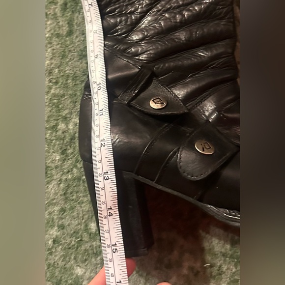 Vintage DESTROY Y2K Black Leather Boots. Motor. Rare. Iconic. - Picture 12 of 13